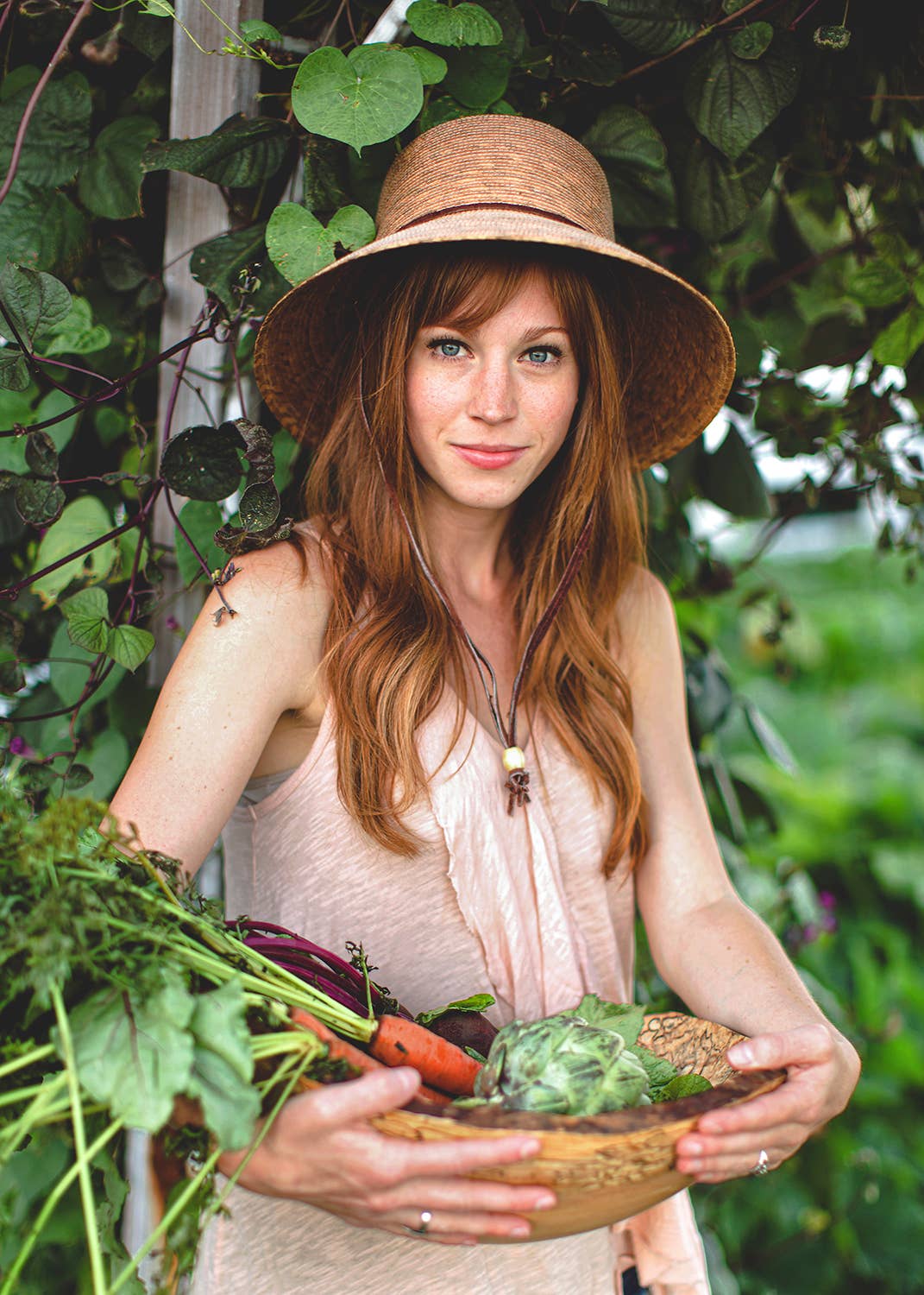 Tula Abby Straw Bucket Hat