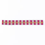 INK+ALLOY Gingham Beaded Hatband Pink
