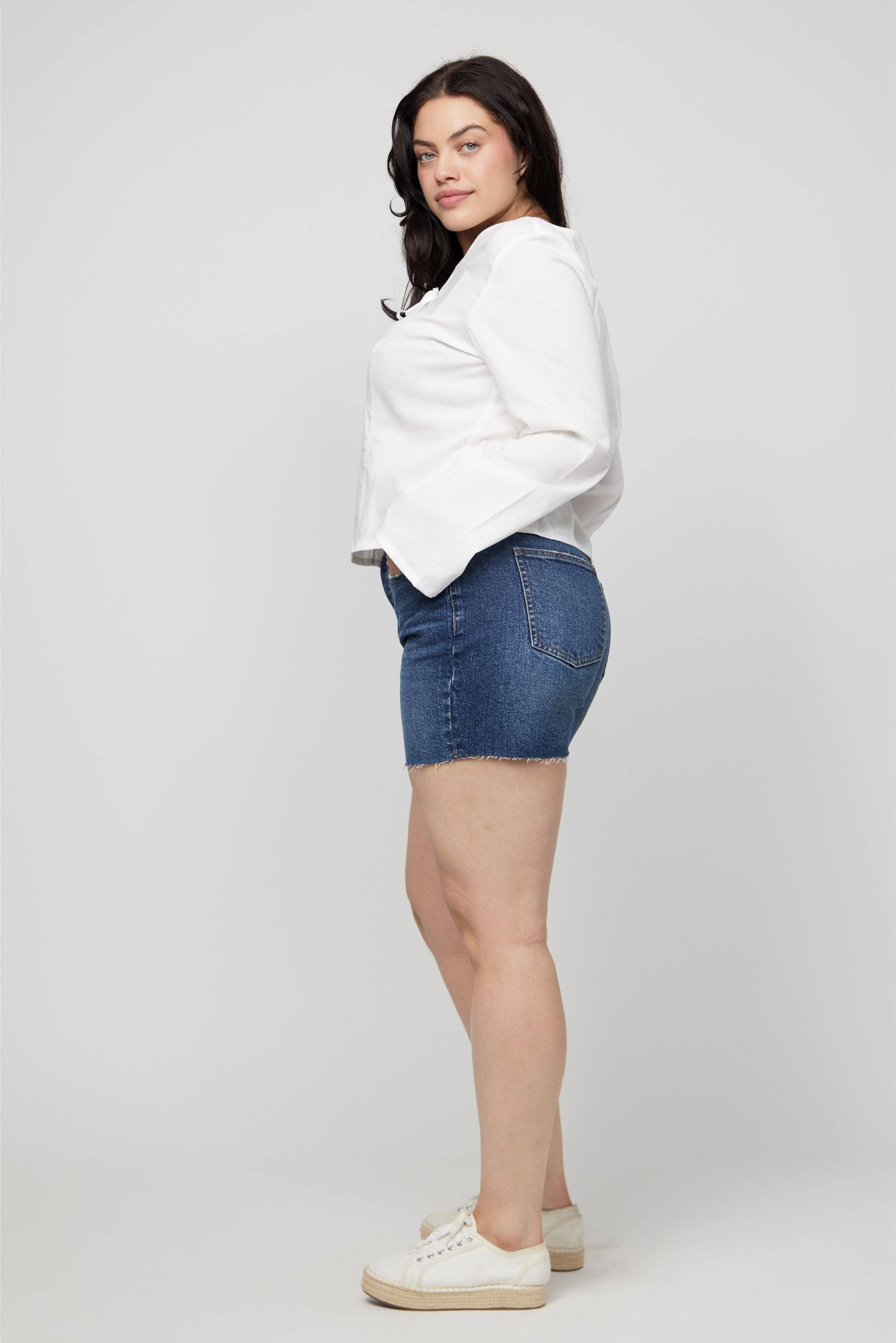 Oliver Logan Bedford High Rise Shorts