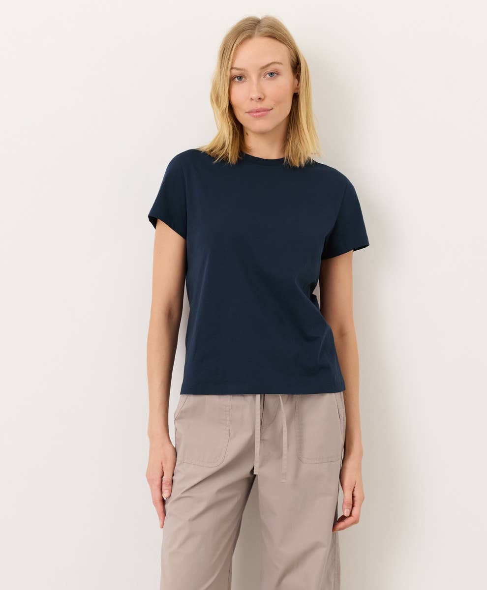 PACT Organic Cotton  Softspun Essential Crewneck Tee