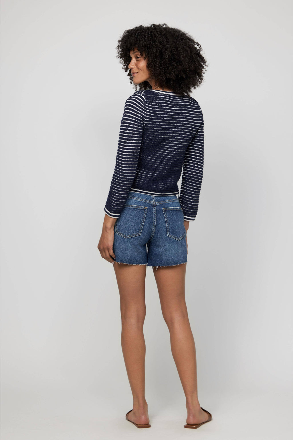 Oliver Logan Bedford High Rise Shorts