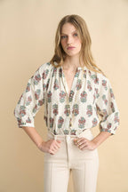 Sonmer Kelly Blouse Green