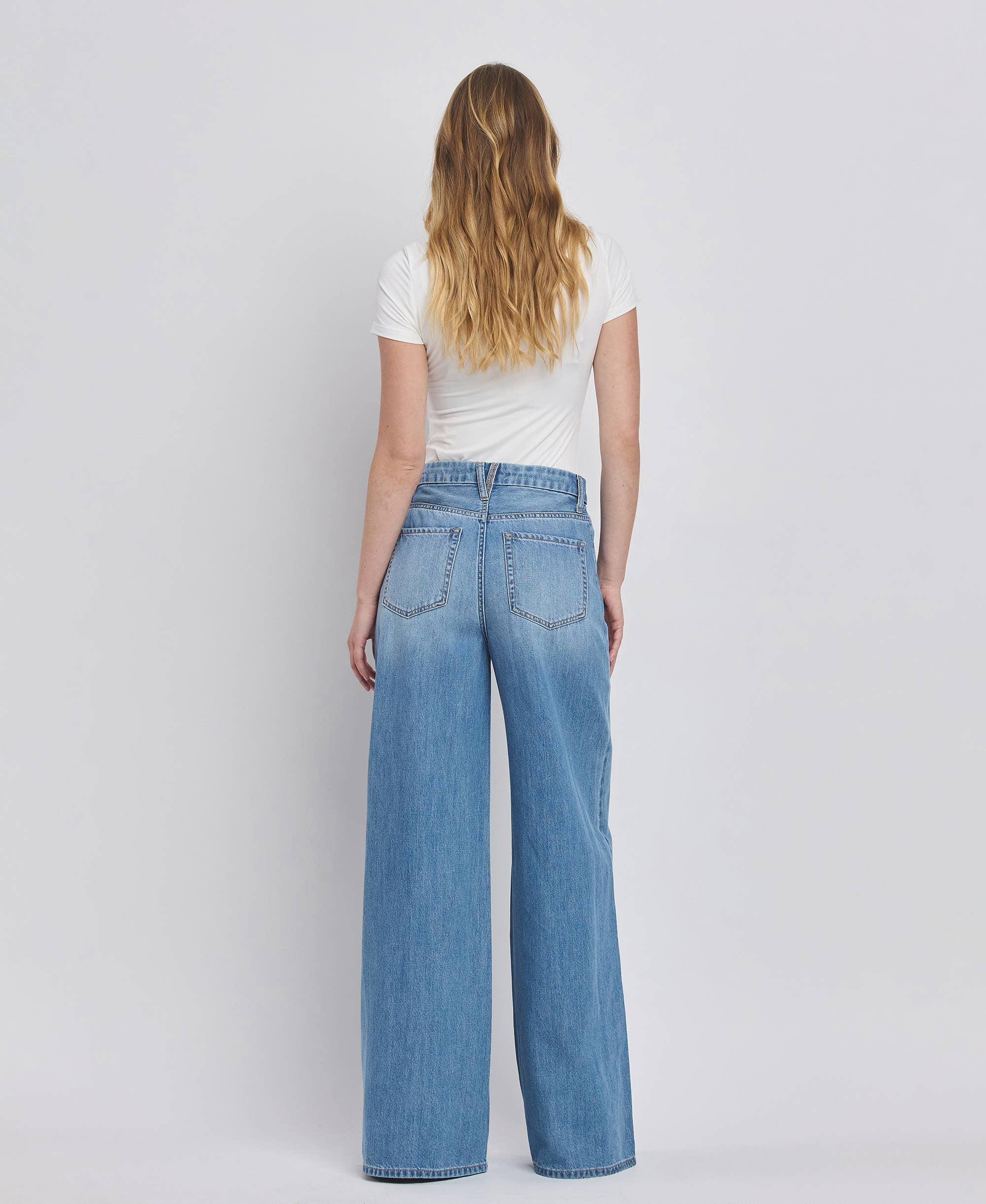 VERVET Wide Leg Jeans