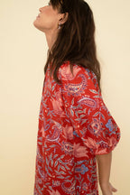 Sonmer Sofia dress terracotta