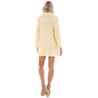 Seaspice Resort Baby Yellow Cotton Tunic Dress
