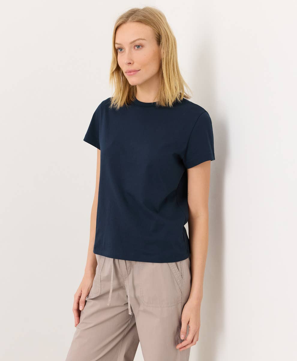 PACT Organic Cotton  Softspun Essential Crewneck Tee