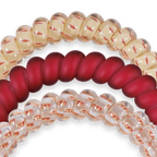 Spiral Hair Coils | Small | Go Noles! Hair Ties
