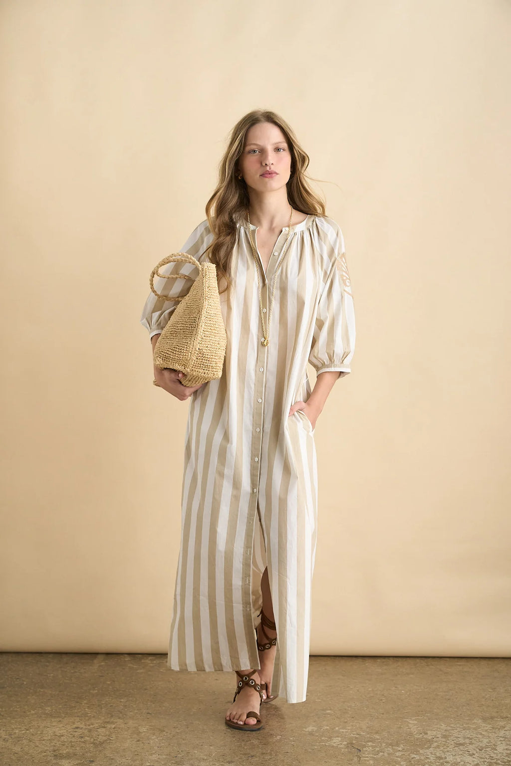Sonmer Serena Dress Sand