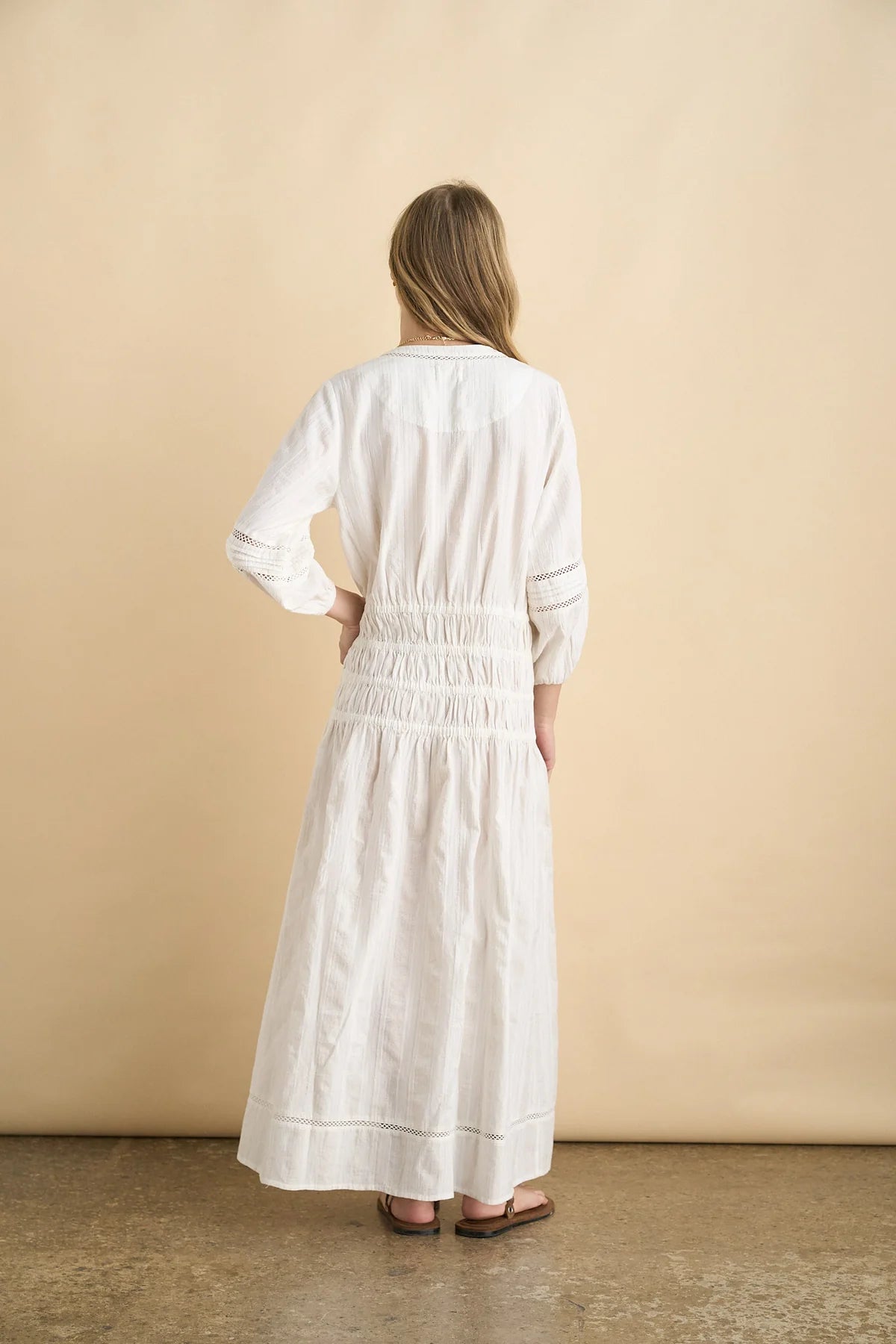 Sonmer Uma Dress White