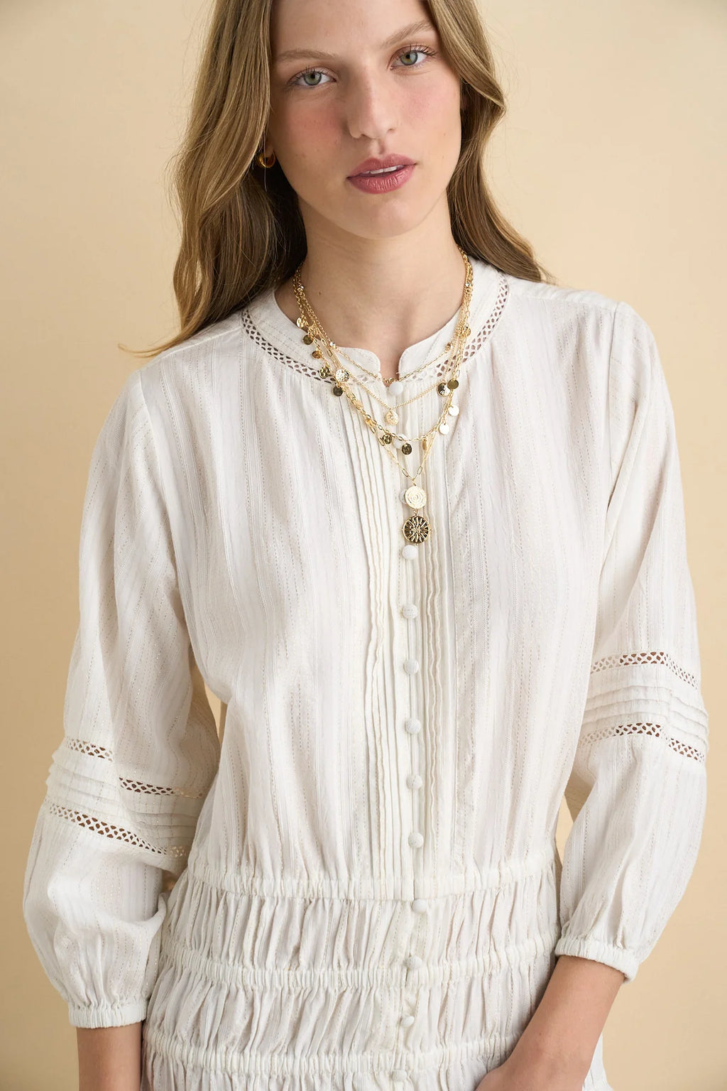 Sonmer Uma Dress White