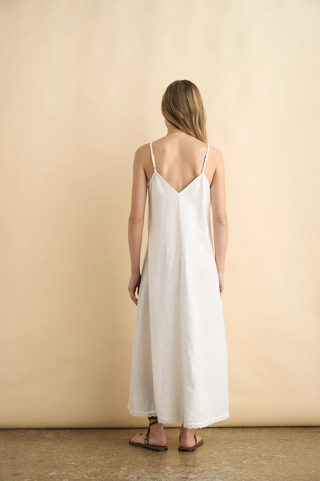 Sonmer Lucie Dress White