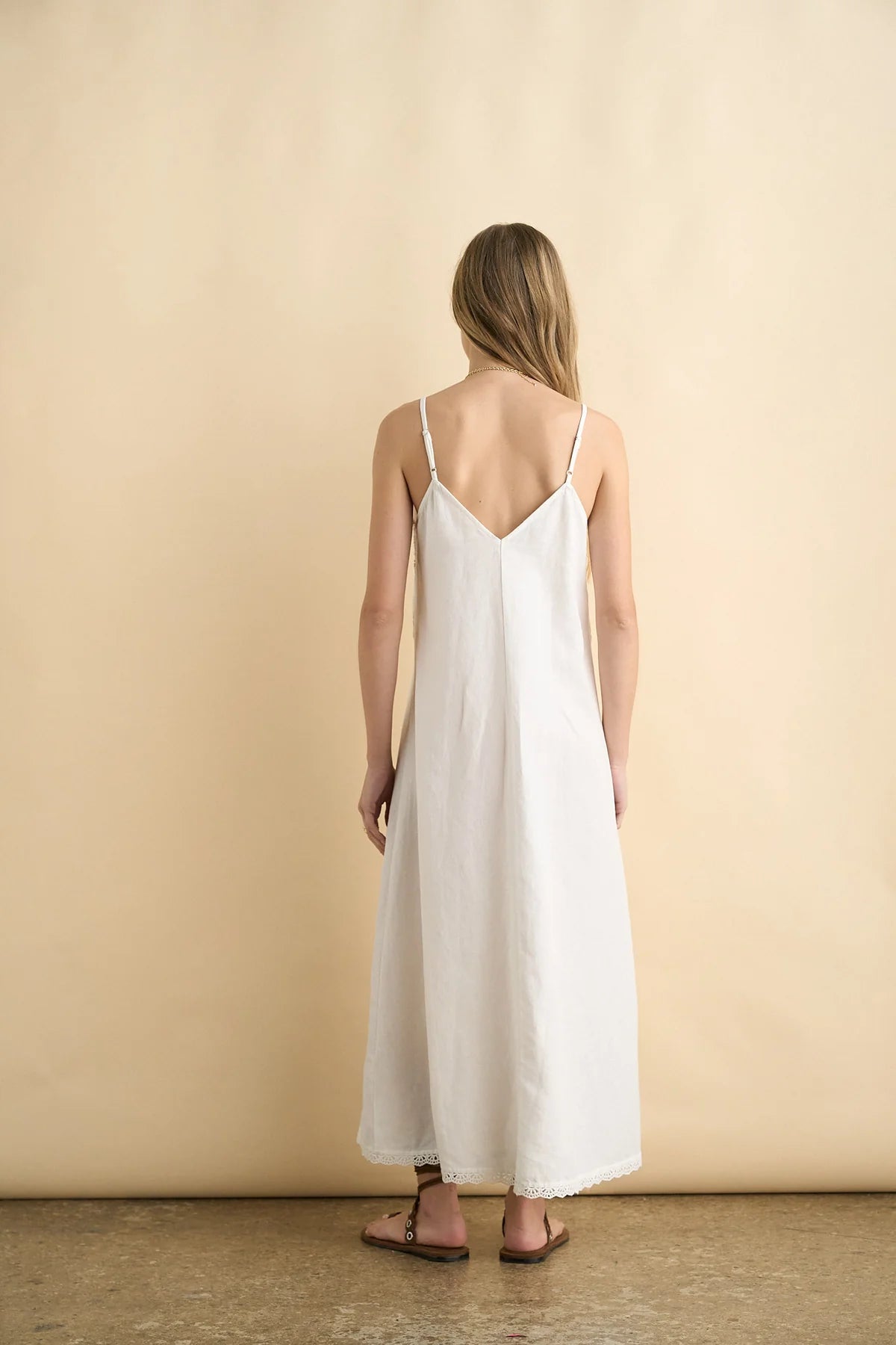 Sonmer Lucie Dress White