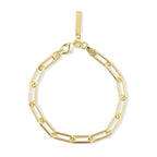 Carrie Paperclip Bracelet Sahira Jewelry Design