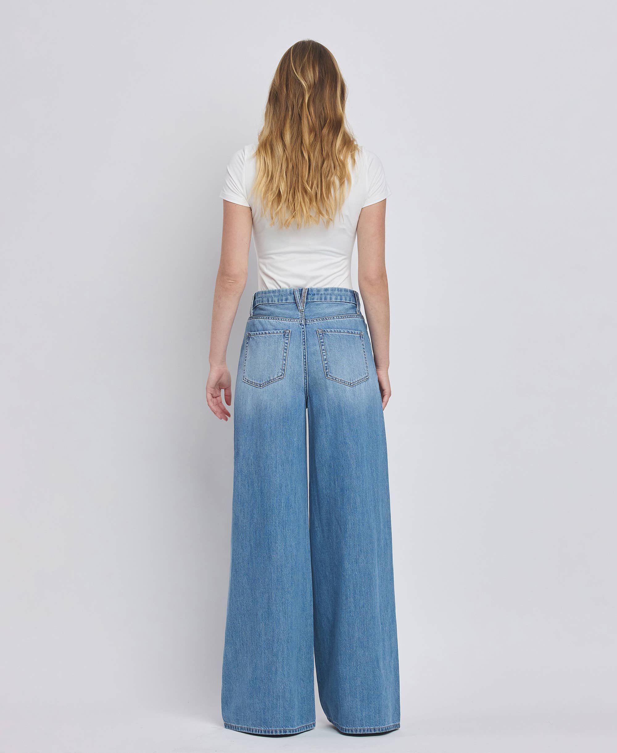 VERVET Wide Leg Jeans