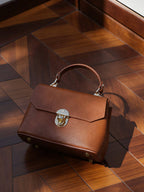 Genuine Dollaro Leather Crossbody Bag