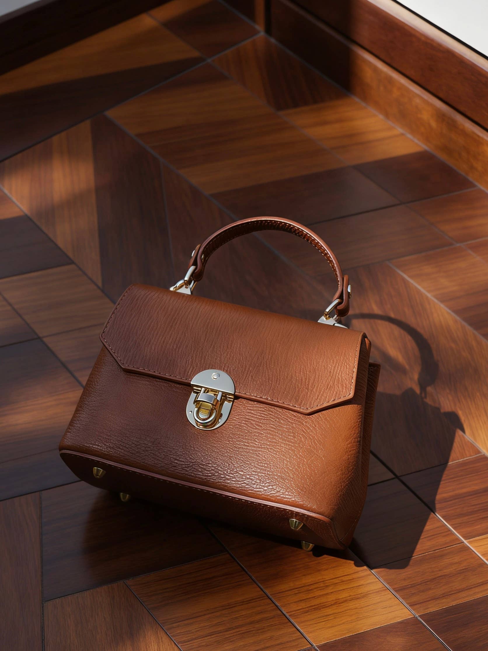 Genuine Dollaro Leather Crossbody Bag