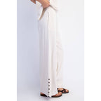 COTTON SLUB LAID-BACK CHIC SET
