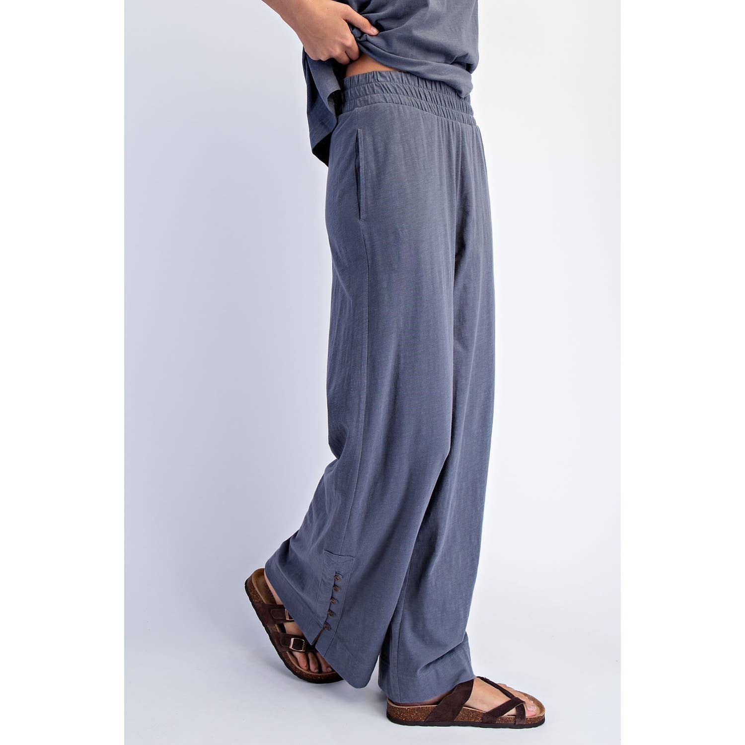 COTTON SLUB LAID-BACK CHIC SET