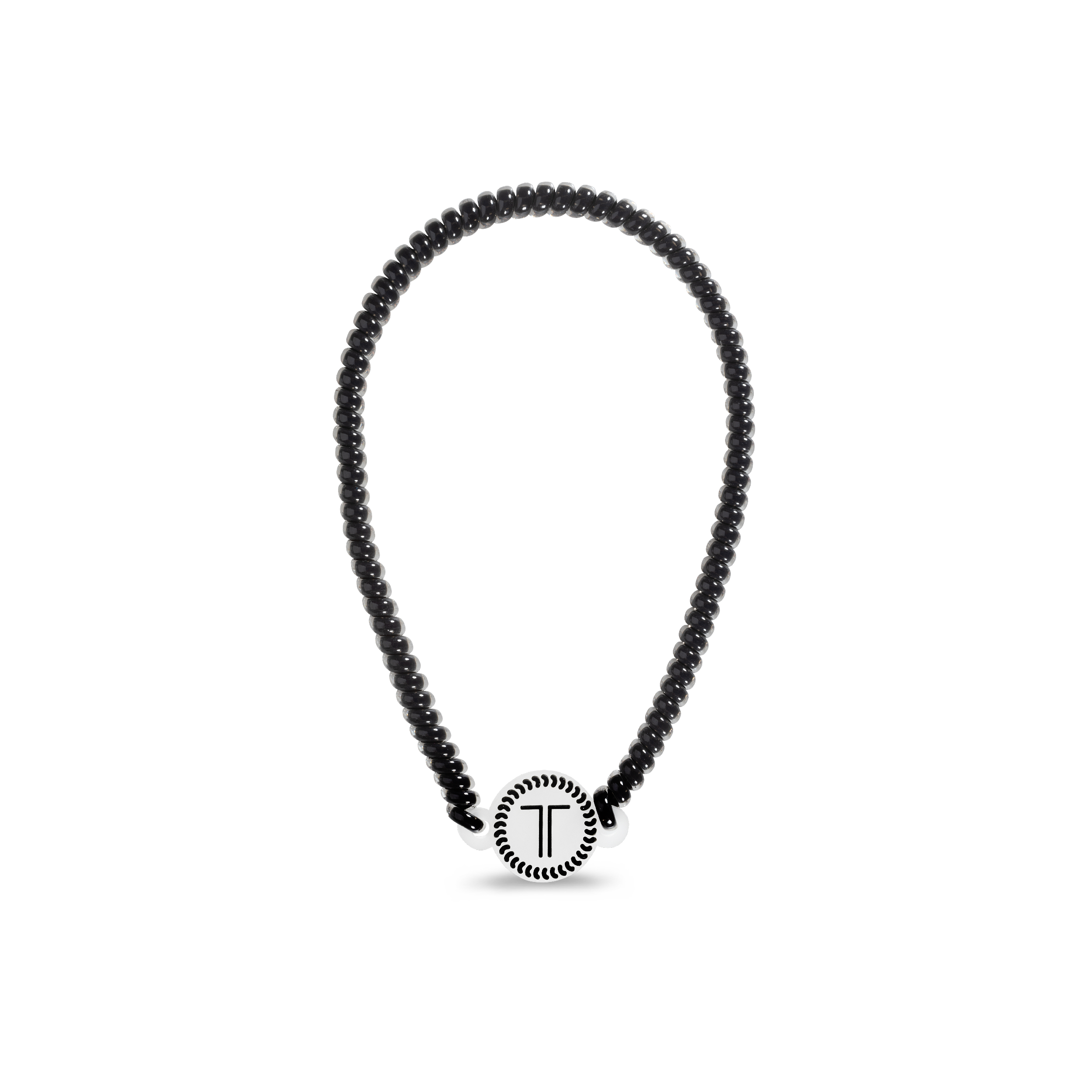 TELETIES Spiral Hair Coil Headband | Jet Black
