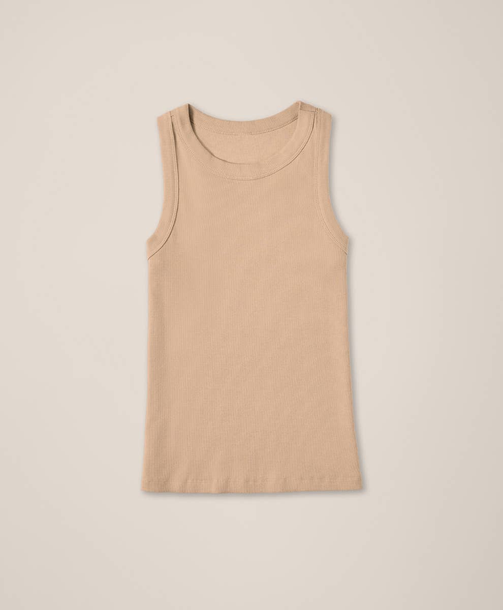 PACT Organic Cotton  Perfect Rib Racerback Tank