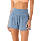 Lotus and Luna Elemental Blue Cotton Shorts