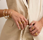 Carrie Paperclip Bracelet Sahira Jewelry Design