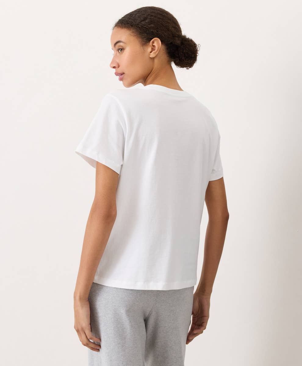 PACT Organic Cotton  Softspun Essential Crewneck Tee