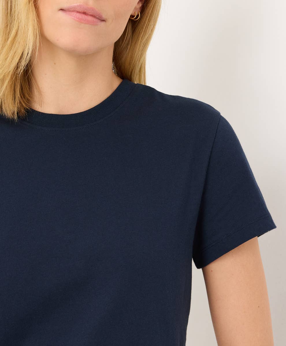 PACT Organic Cotton  Softspun Essential Crewneck Tee