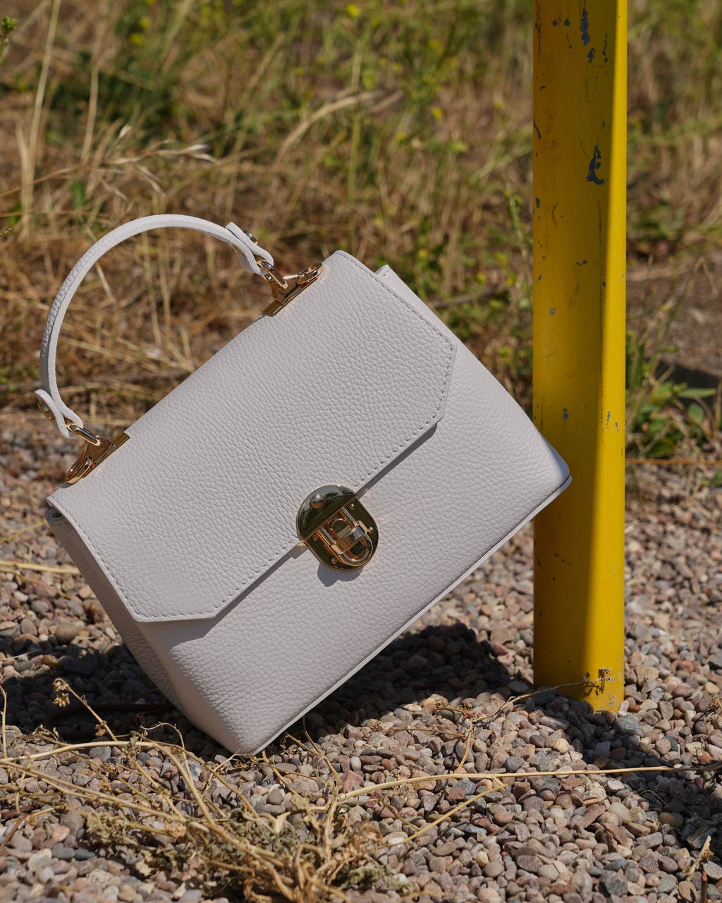 Genuine Dollaro Leather Crossbody Bag
