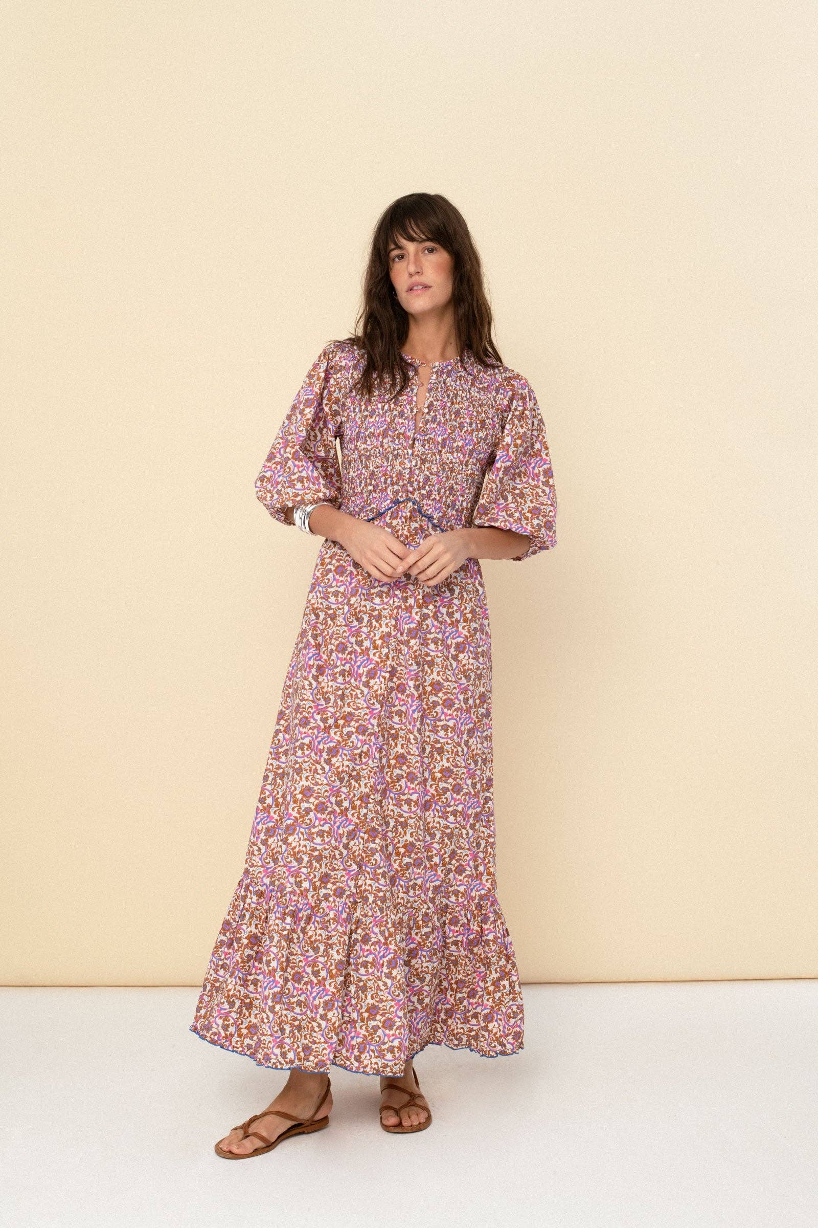 Magnolia dress rose