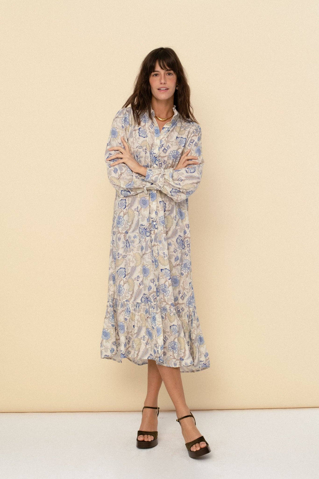 Sonmer Juana dress blue