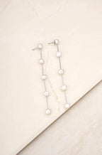 ETTIKA Dripping Pearl Delicate Drop Earrings