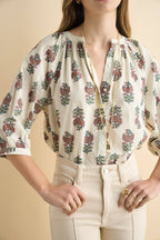 Sonmer Kelly Blouse Green