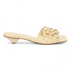 Bruno Menegatti Raffia Slide Natural