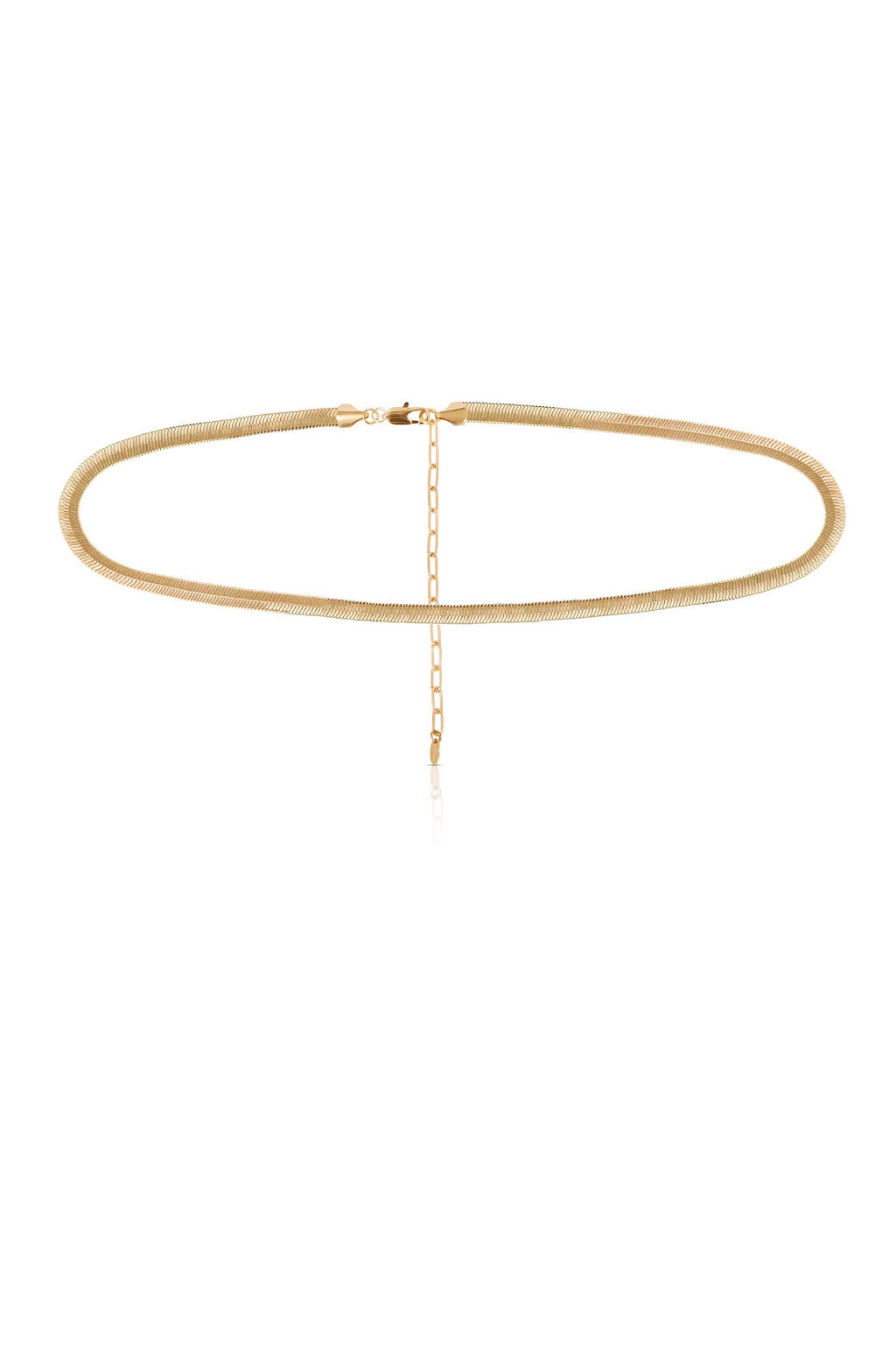 ETTIKA Gold Herringbone Waist Chain