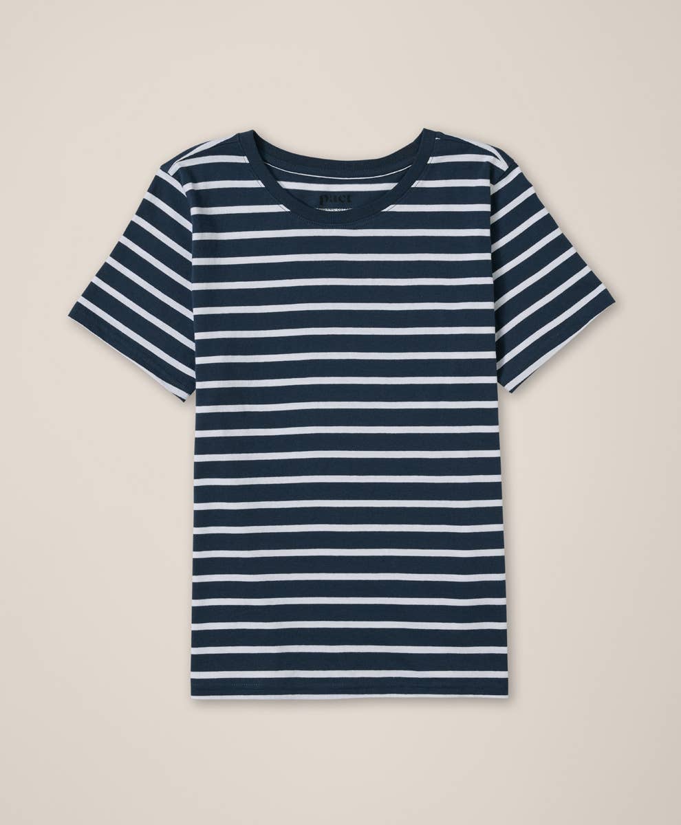 PACT Organic Cotton  Softspun Crew Neck Tee