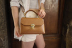 Genuine Dollaro Leather Crossbody Bag