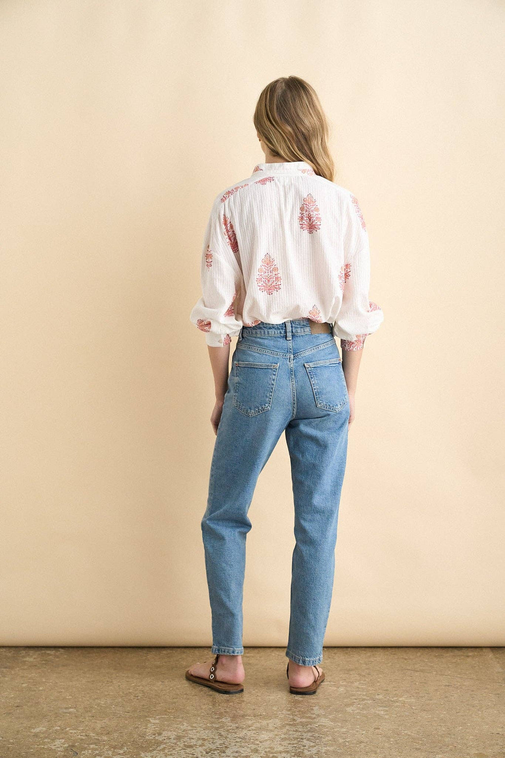 Sonmer Alexa Blouse White/Pink