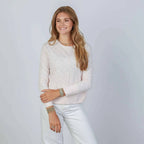 Celia Perfect Length Tee in Pink- Long Sleeve