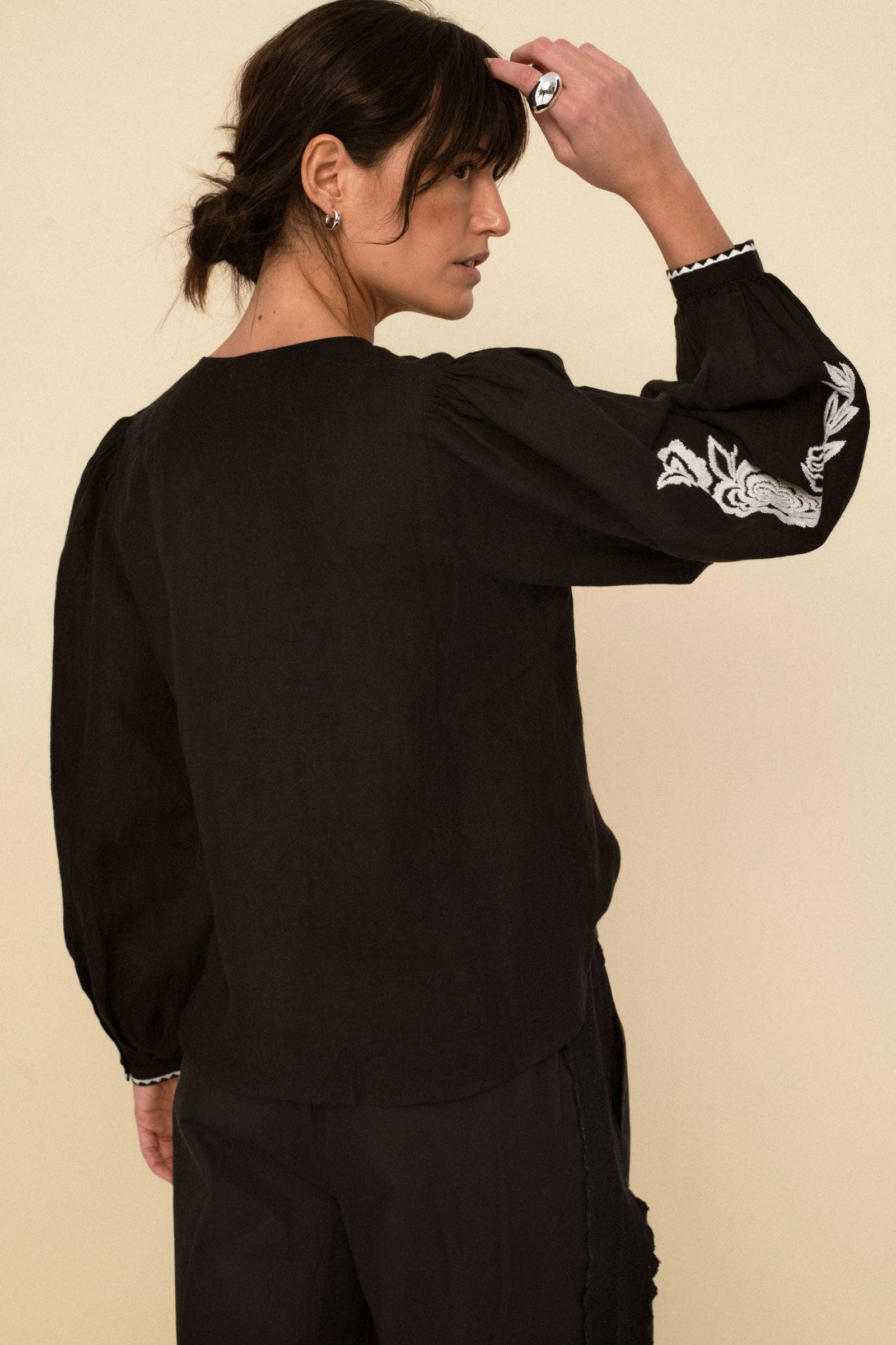 Sonmer Leonor Blouse Black