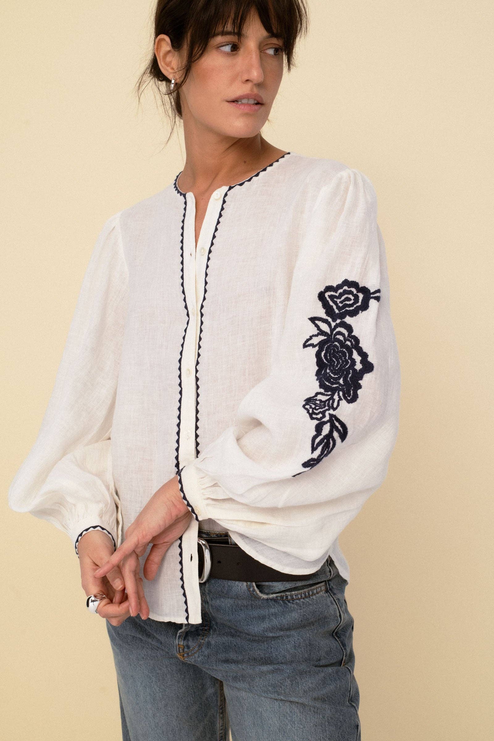 SONMER Leonor blouse ecru