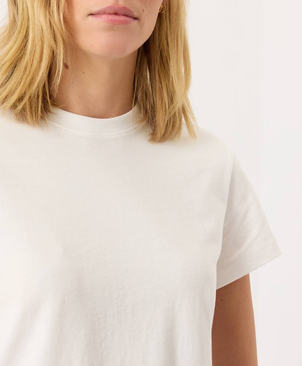PACT Organic Cotton  Softspun Essential Crewneck Tee
