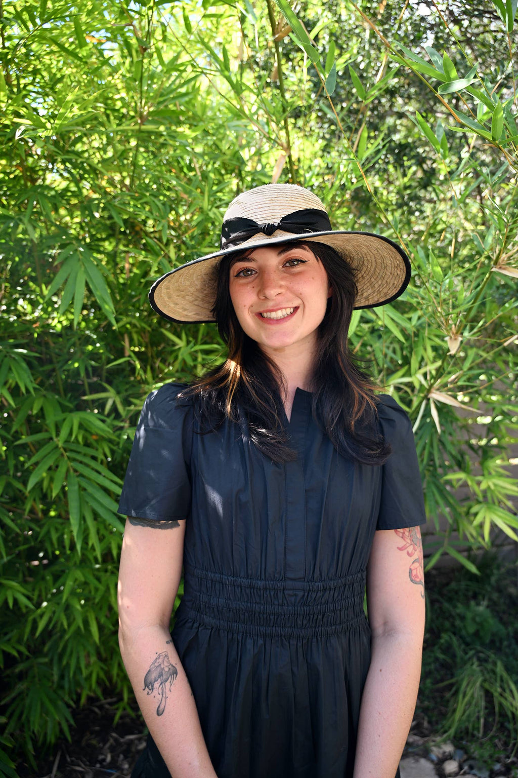 Tula Lucy Straw Ponytail Hat