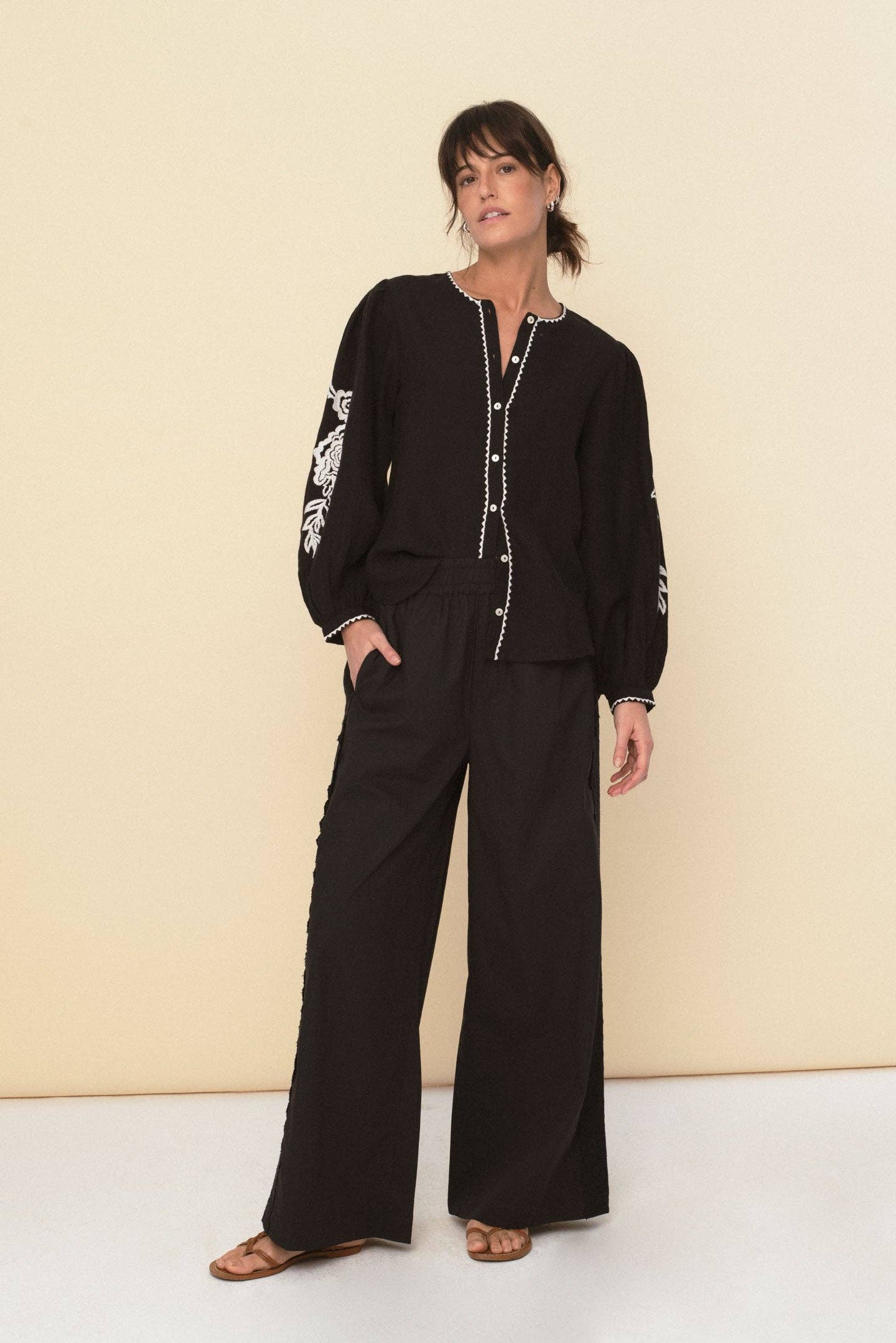 Sonmer Leonor Blouse Black