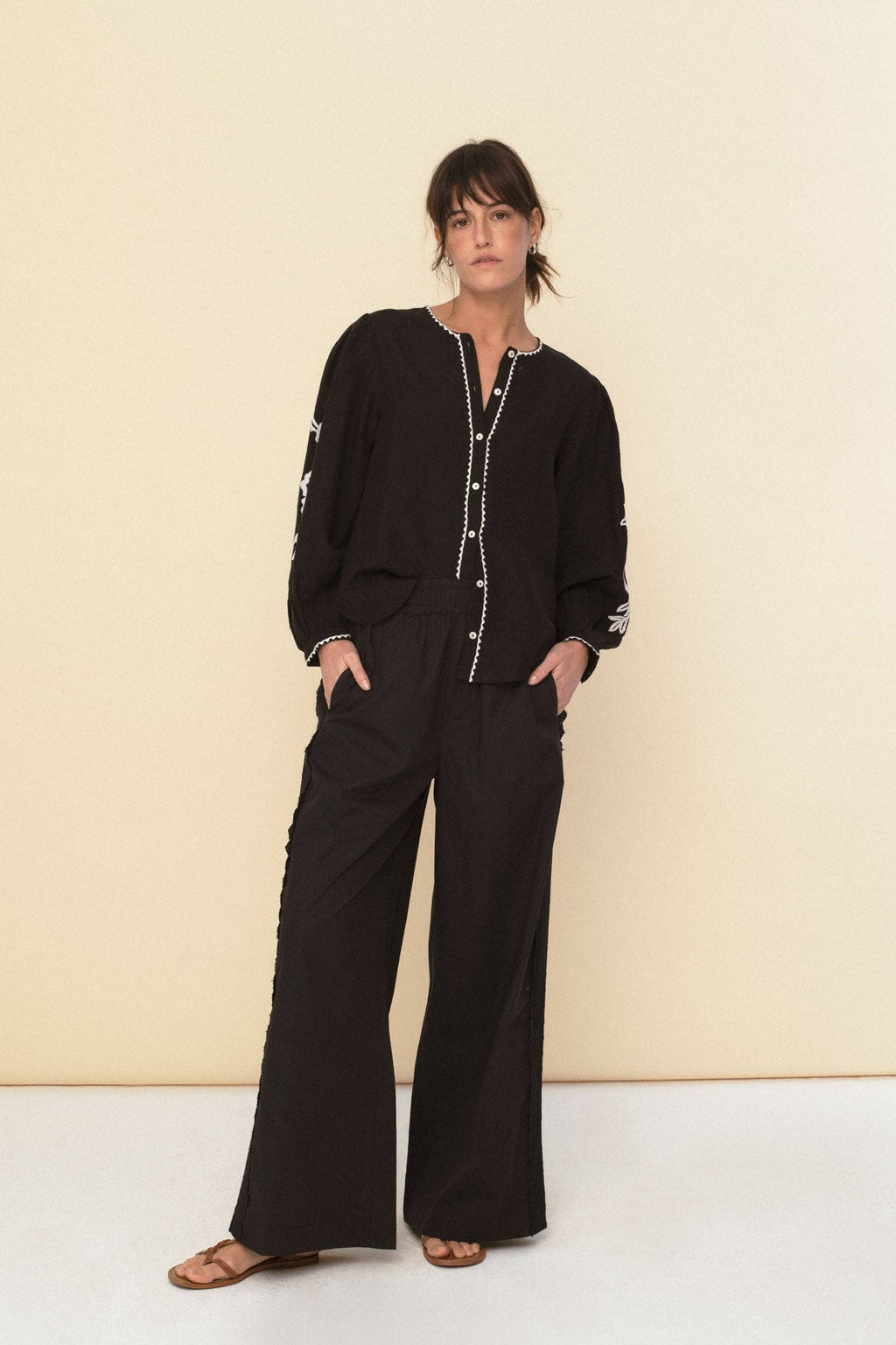 Sonmer Leonor Blouse Black