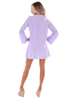Seaspice Resort Lilac Cotton Tunic Dress