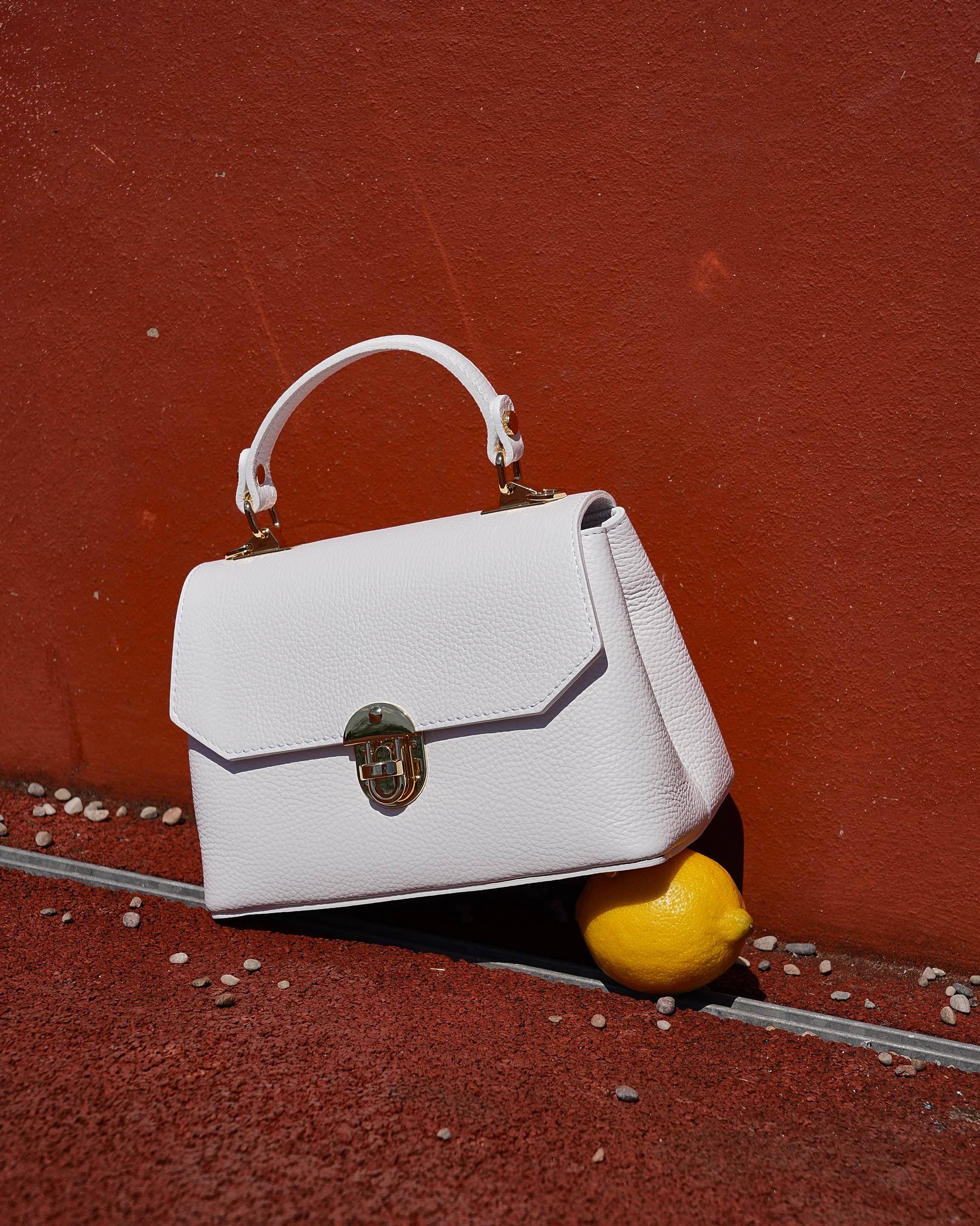Genuine Dollaro Leather Crossbody Bag