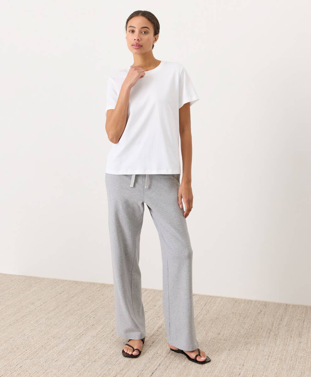 PACT Organic Cotton  Softspun Essential Crewneck Tee