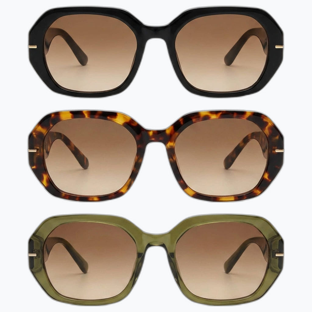The Regent - Vintage Square Sunglasses