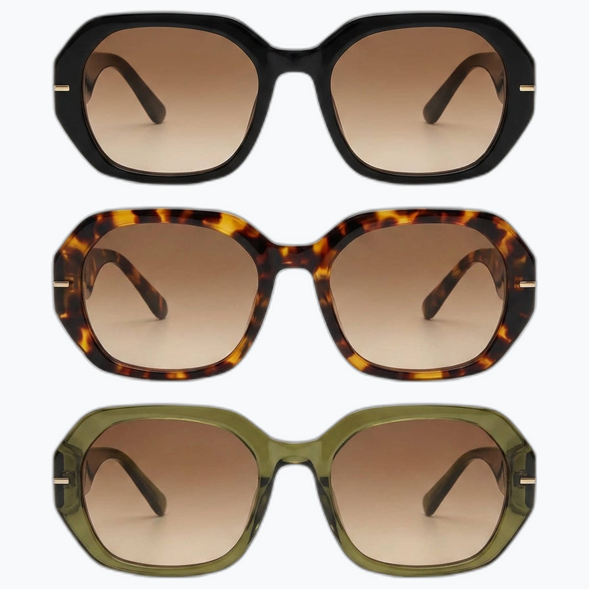 The Regent - Vintage Square Sunglasses